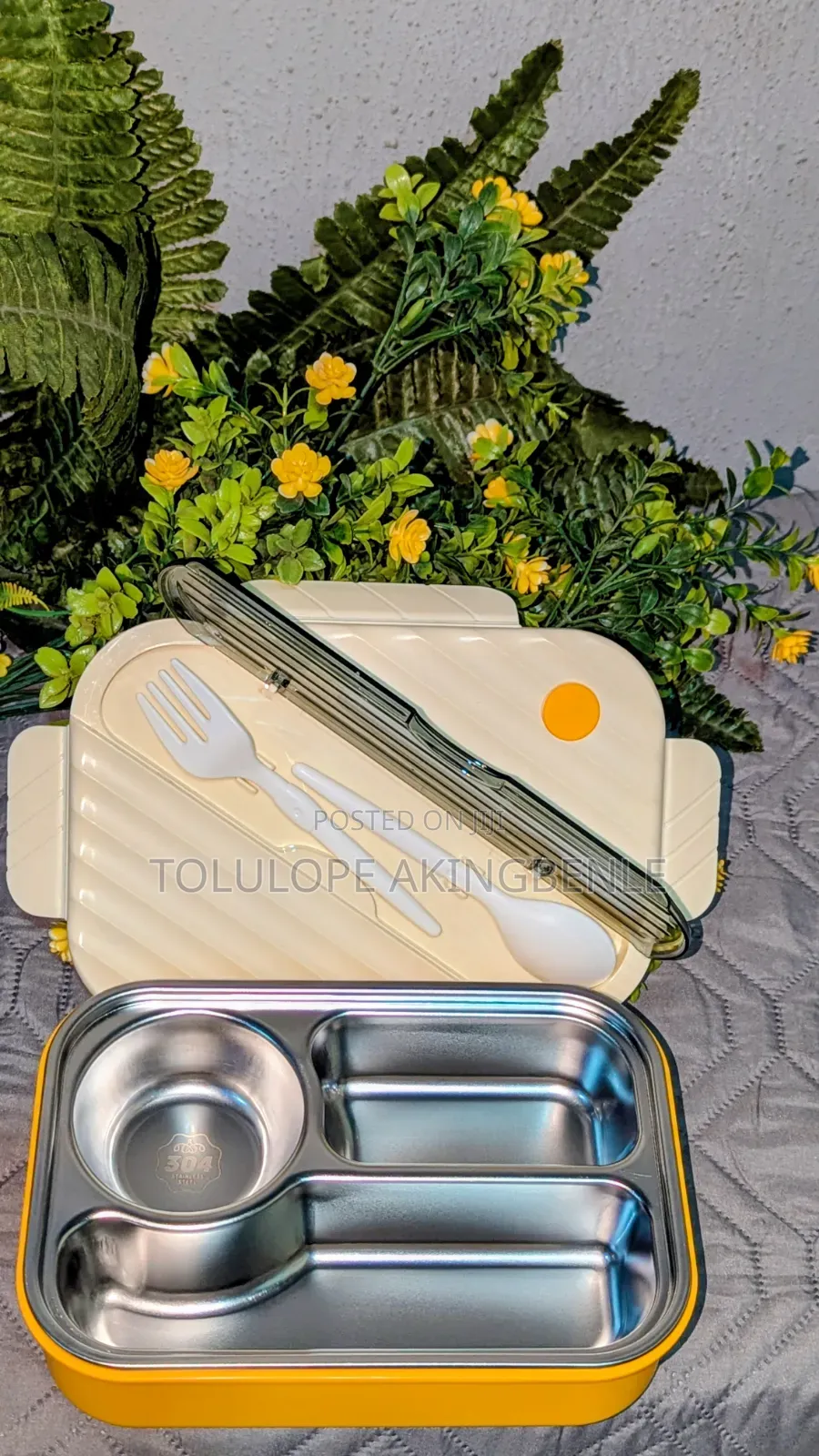 Triple Partition Lunchbox