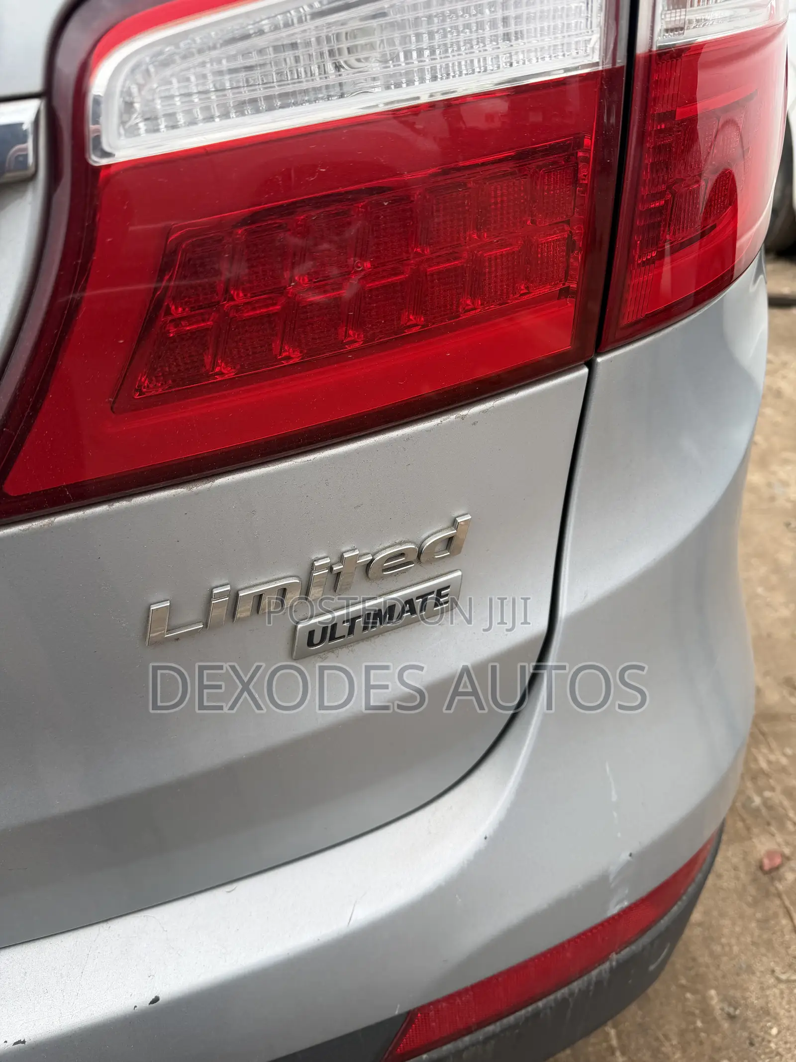 Hyundai Santa Fe Limited AWD 2016 Silver