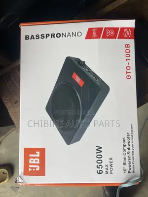 JBL 6500 Watts Under Seat Woofer Basspro
