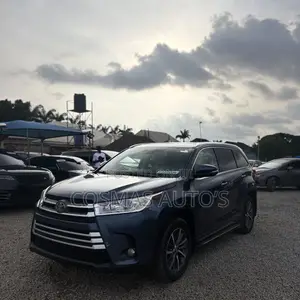 Toyota Highlander XLE 4x4 V6 (3.5L 6cyl 8A) 2018 Blue