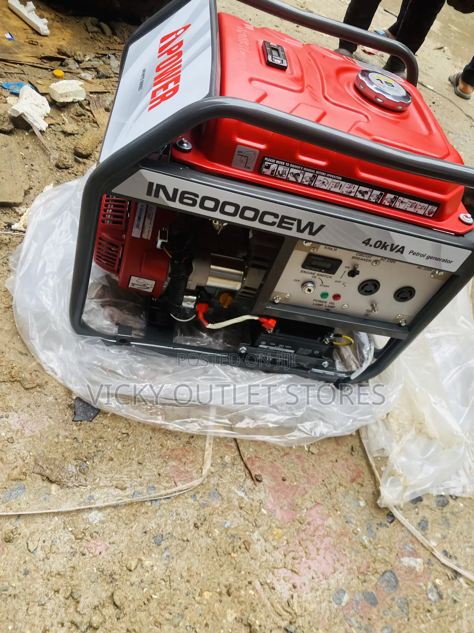 I Power 6000CEW Key Start Petrol Generator
