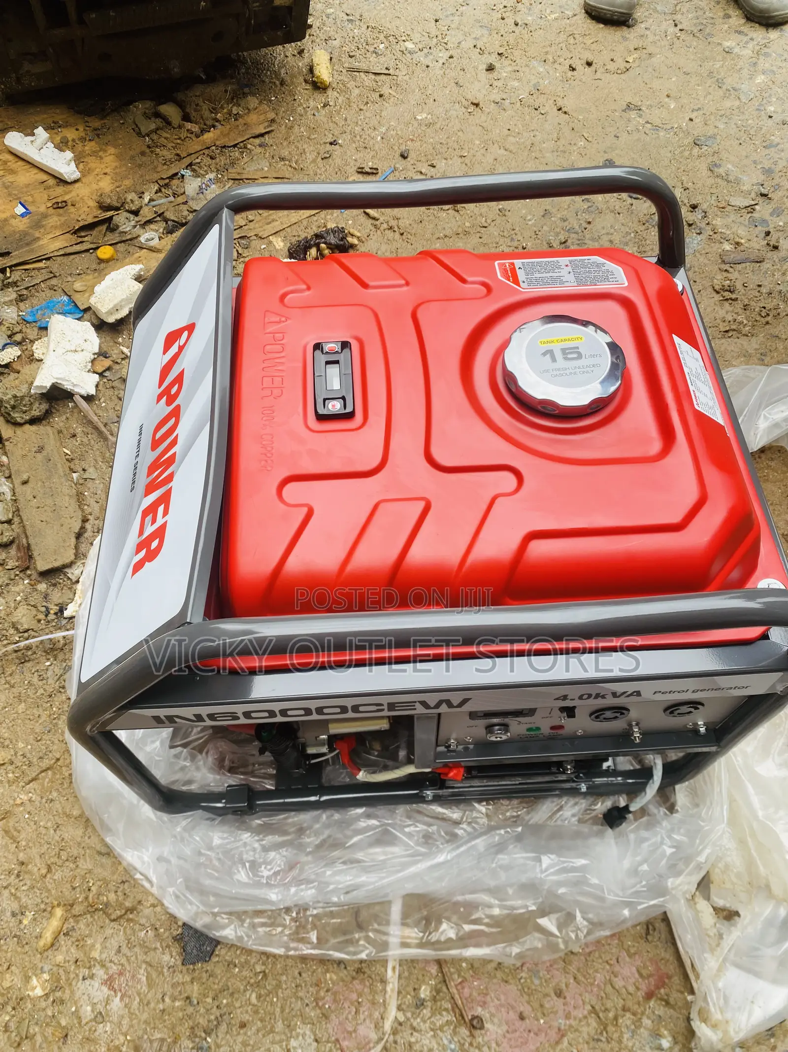 I Power 6000CEW Key Start Petrol Generator