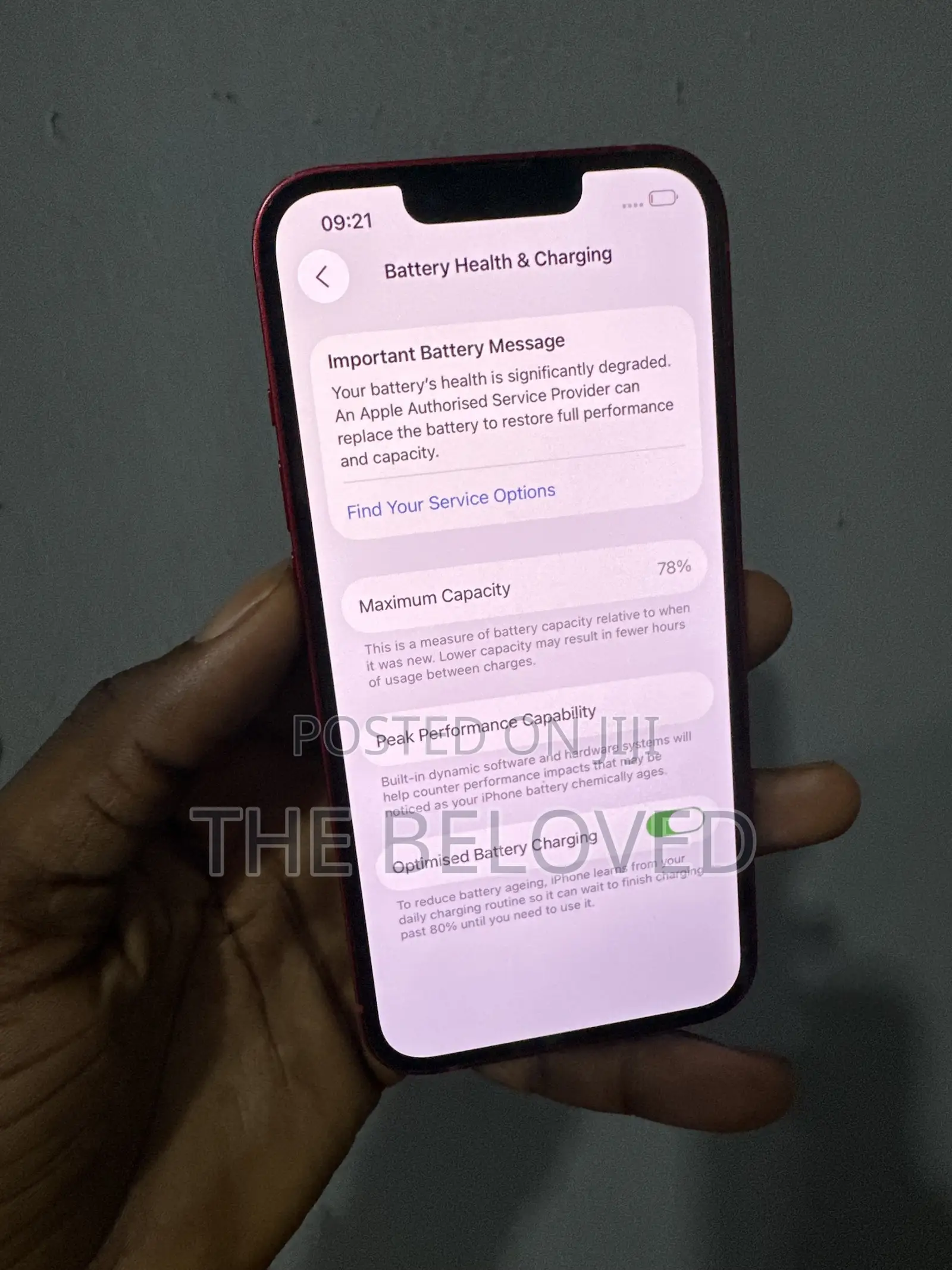 Apple iPhone 13 128 GB Red