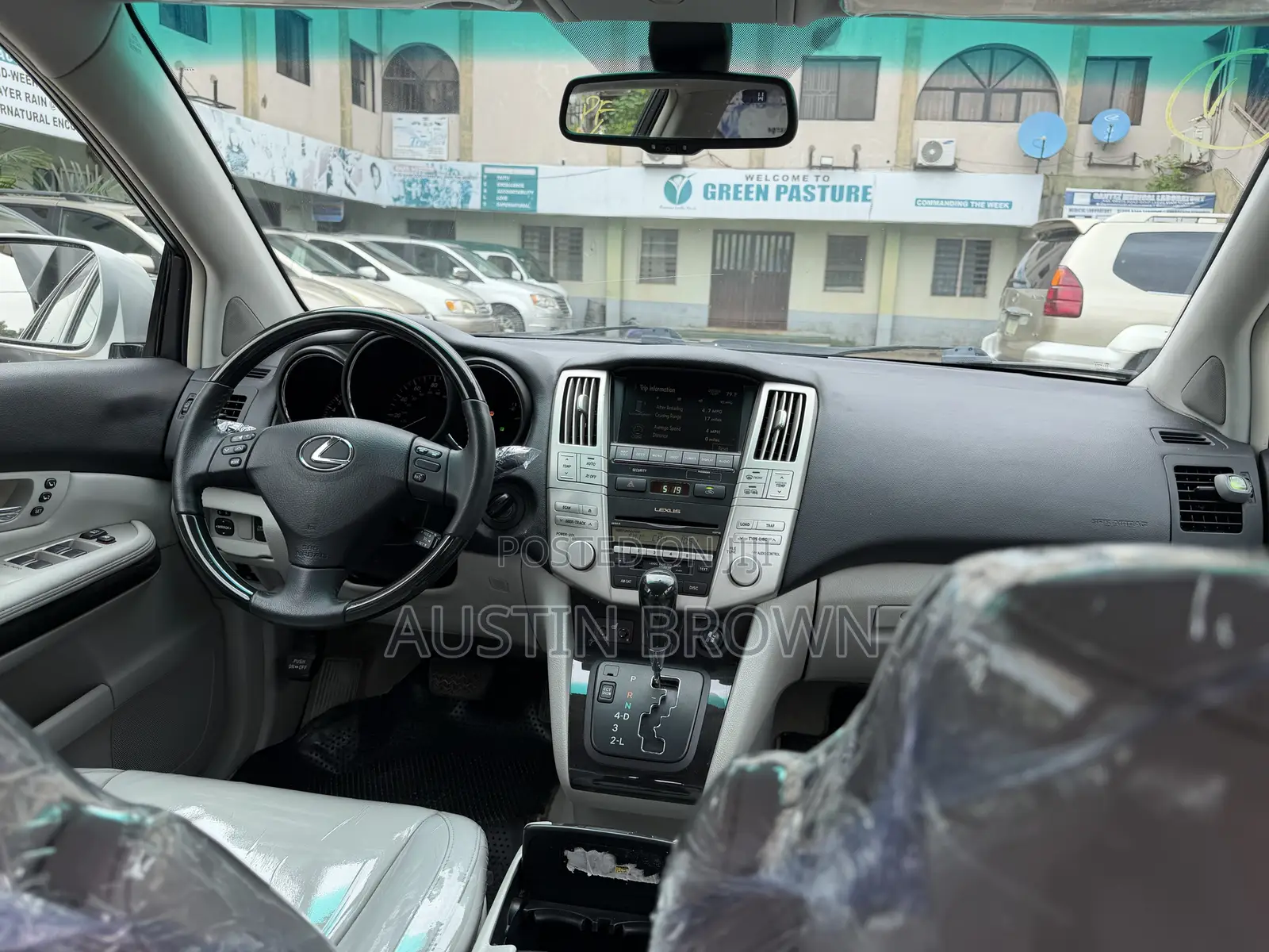 Lexus RX 2008 Gold