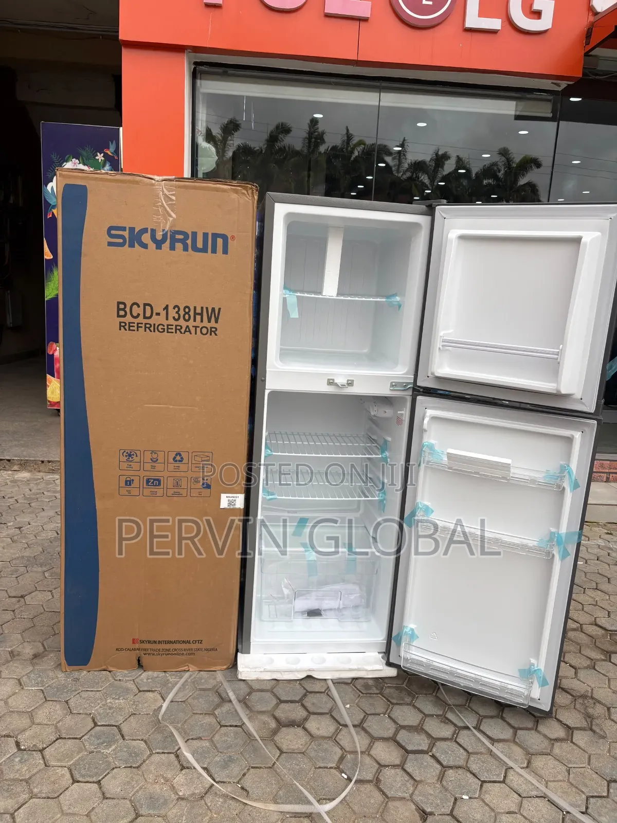 Skyrun Fridge BCD138H 138L