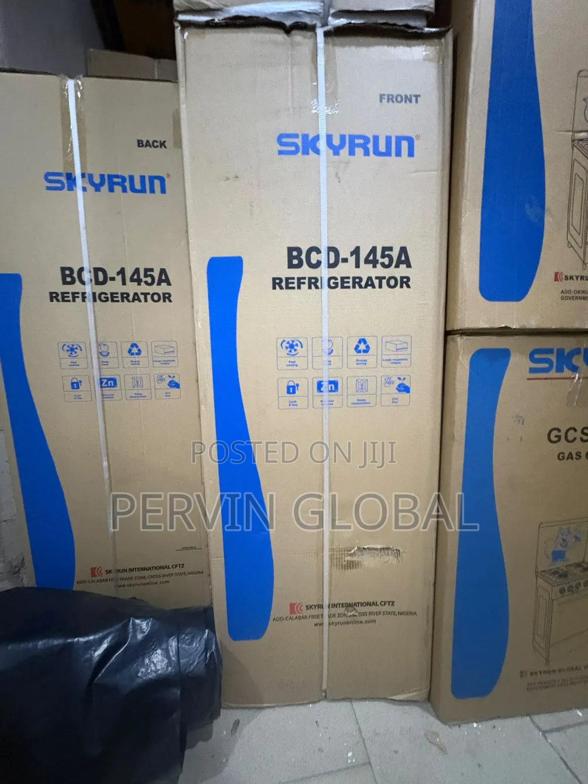 Skyrun Fridge Bcd145a 145l