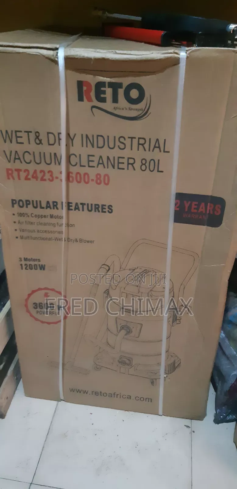 80L Vacuum Cleaner