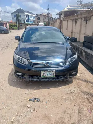 Honda Civic EX Sedan 2012 Black