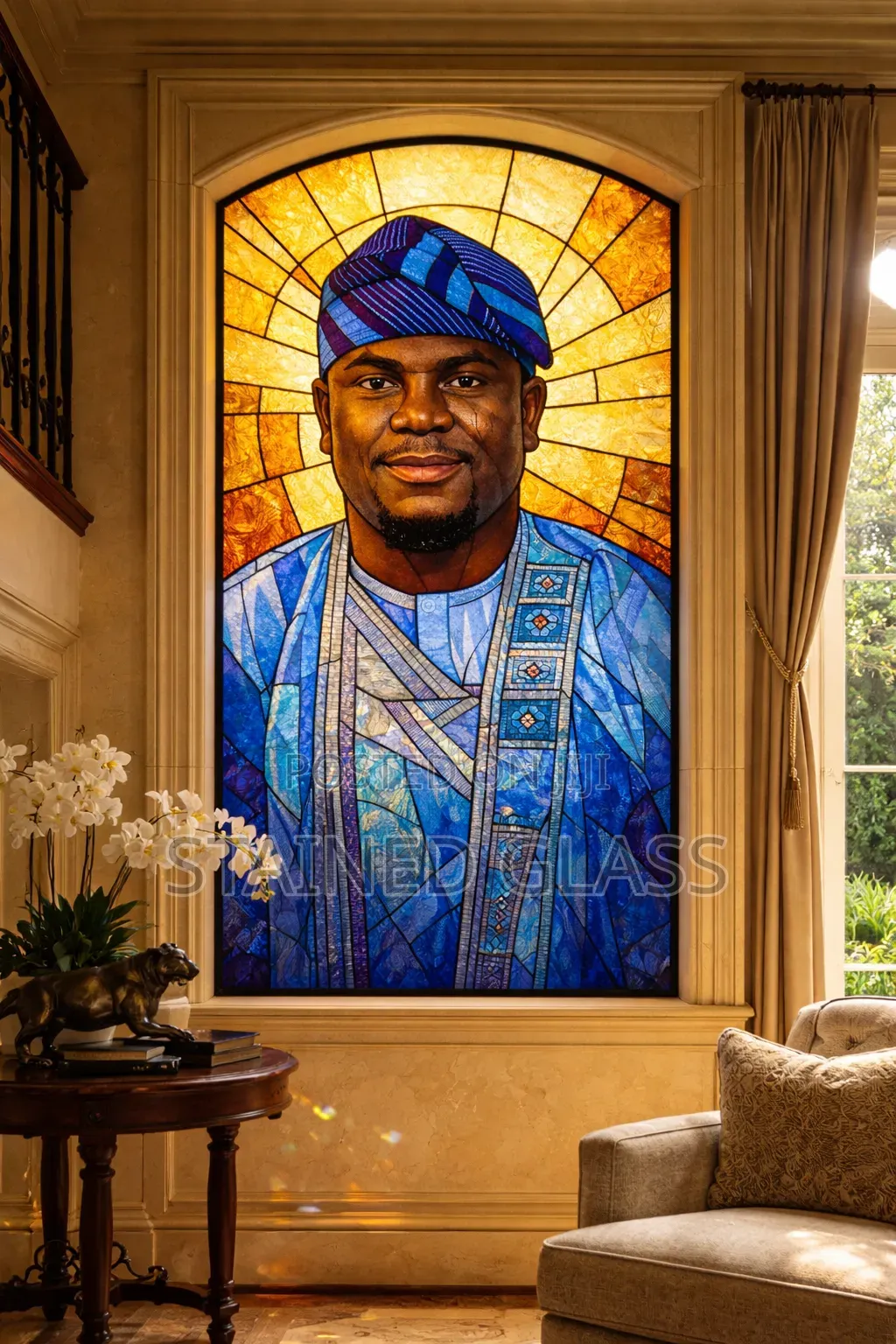 Custom Stained Glass Artwork for Homes, Churches, Hotels Offices