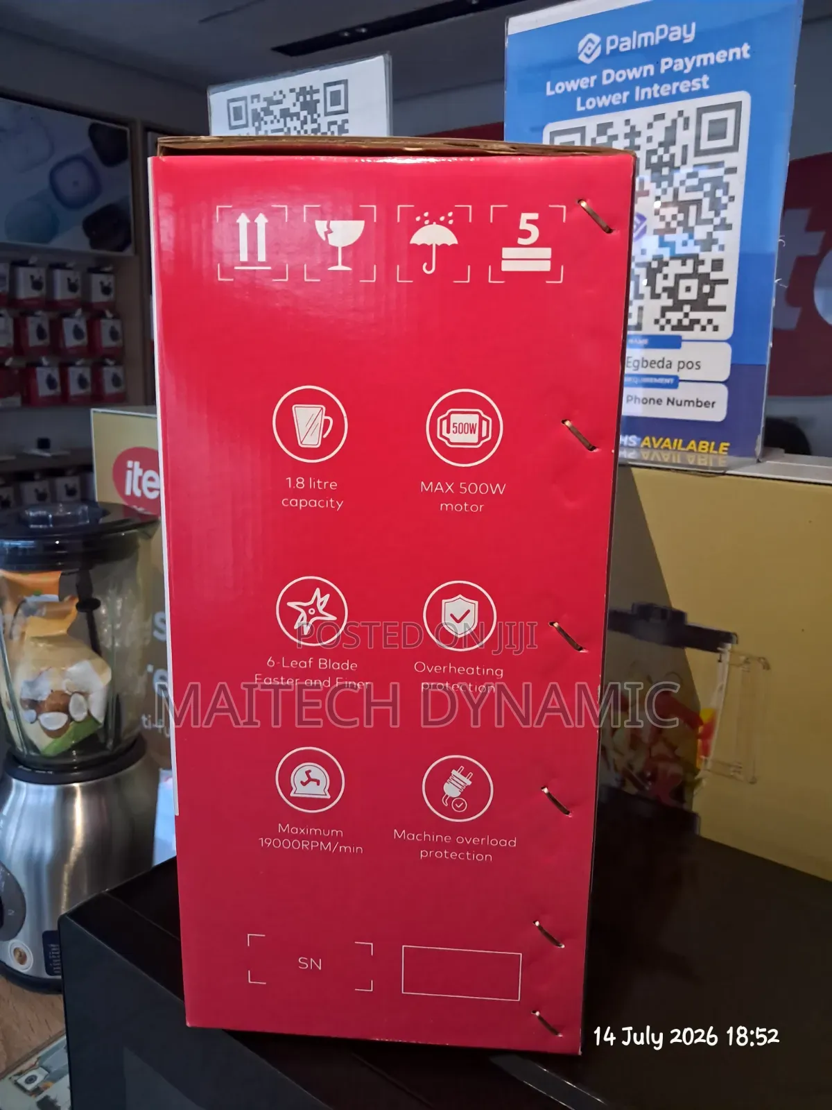 Itel M1s Blender