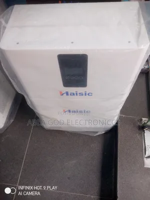 Haisic All-in-One 4.2kva+8kwh 24v Lithium Solar Generator System.
