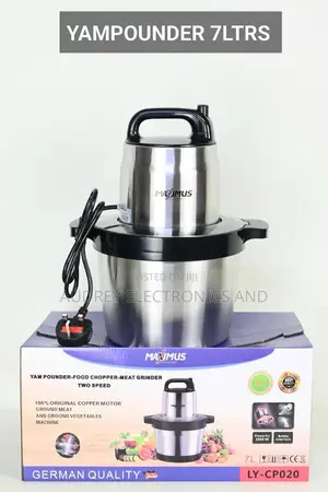 7L High Quality 3000w Yam Pounder