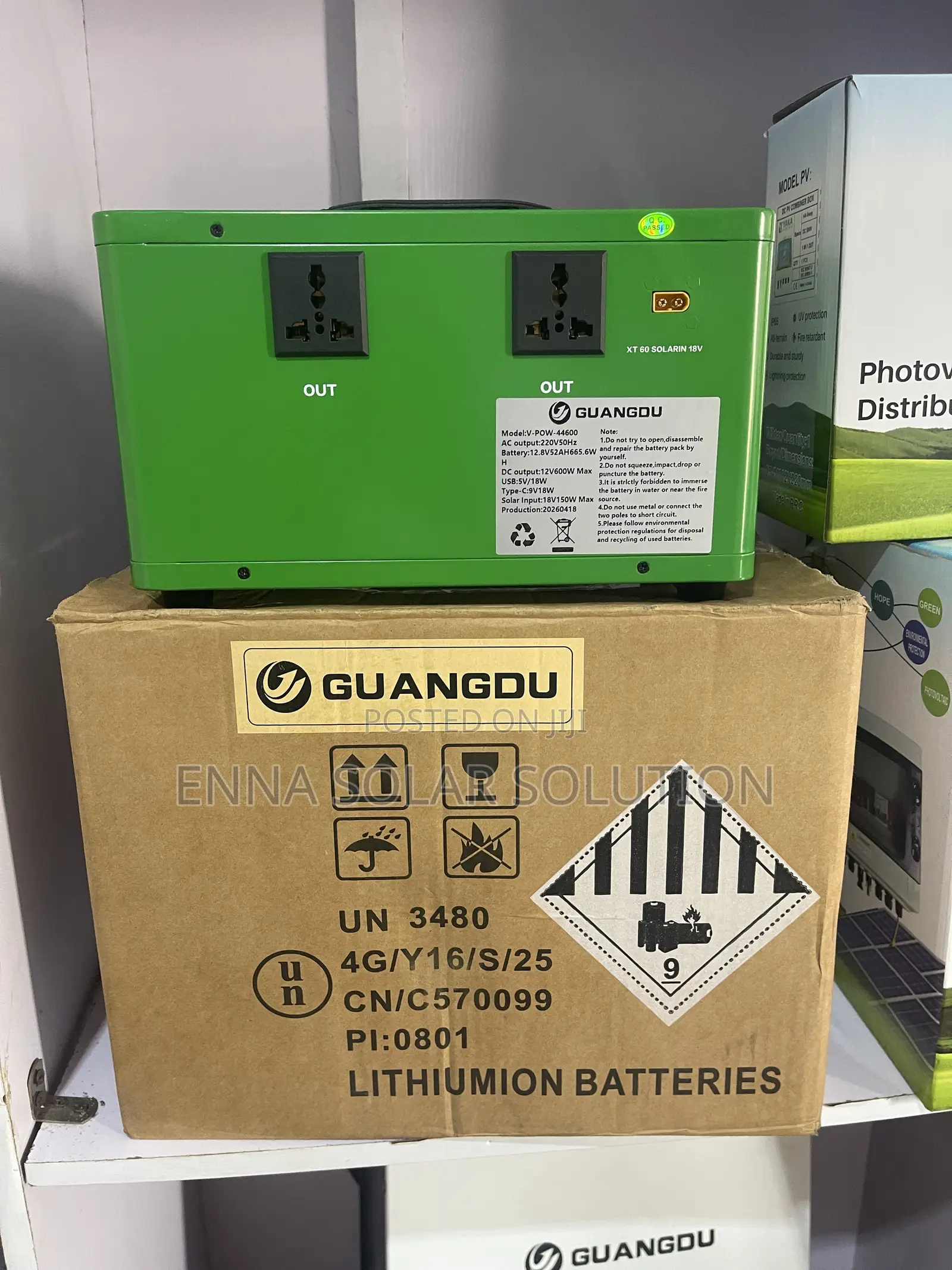 600w Solar Generator