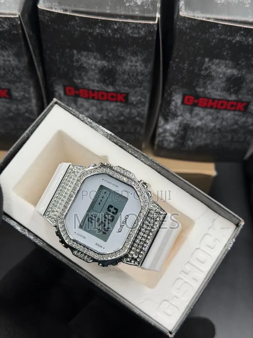 Replica Ice G-Shock for Men - Diamond/Stone Bezel + Original Box*
