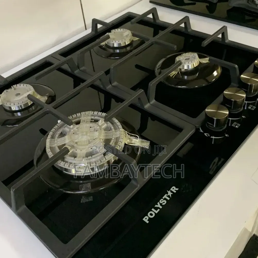 Durable Polystar 4 Burner Gas Hob