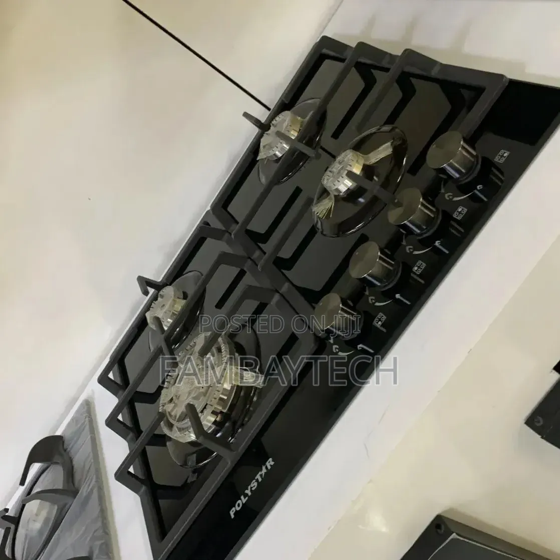 Polystar Kitchen Gas Hob – Fast Cooking
