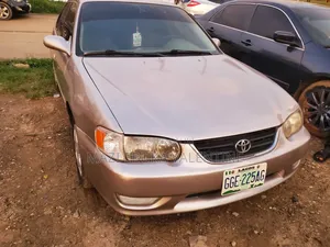 Toyota Corolla 2002 Gray