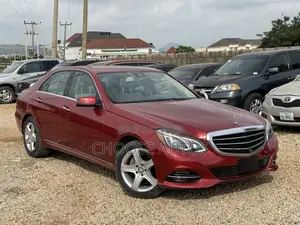 Mercedes-Benz E350 2015 Red