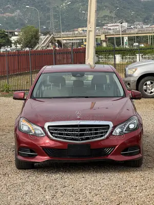 Mercedes-Benz E350 2015 Red