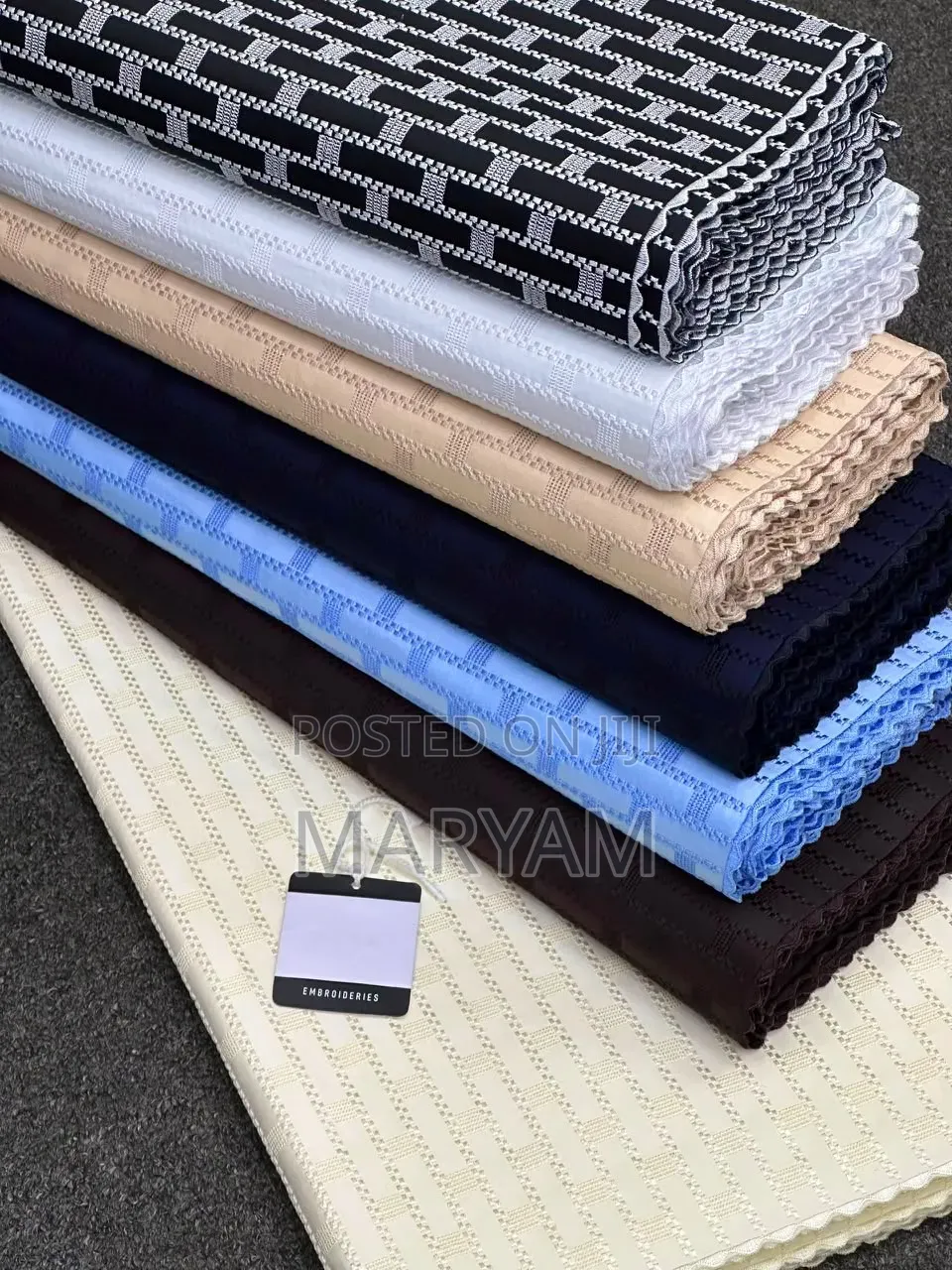 Emboydries Men Lace