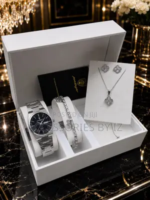Poedagar Female Luxury 4-in-1 Watch Set
