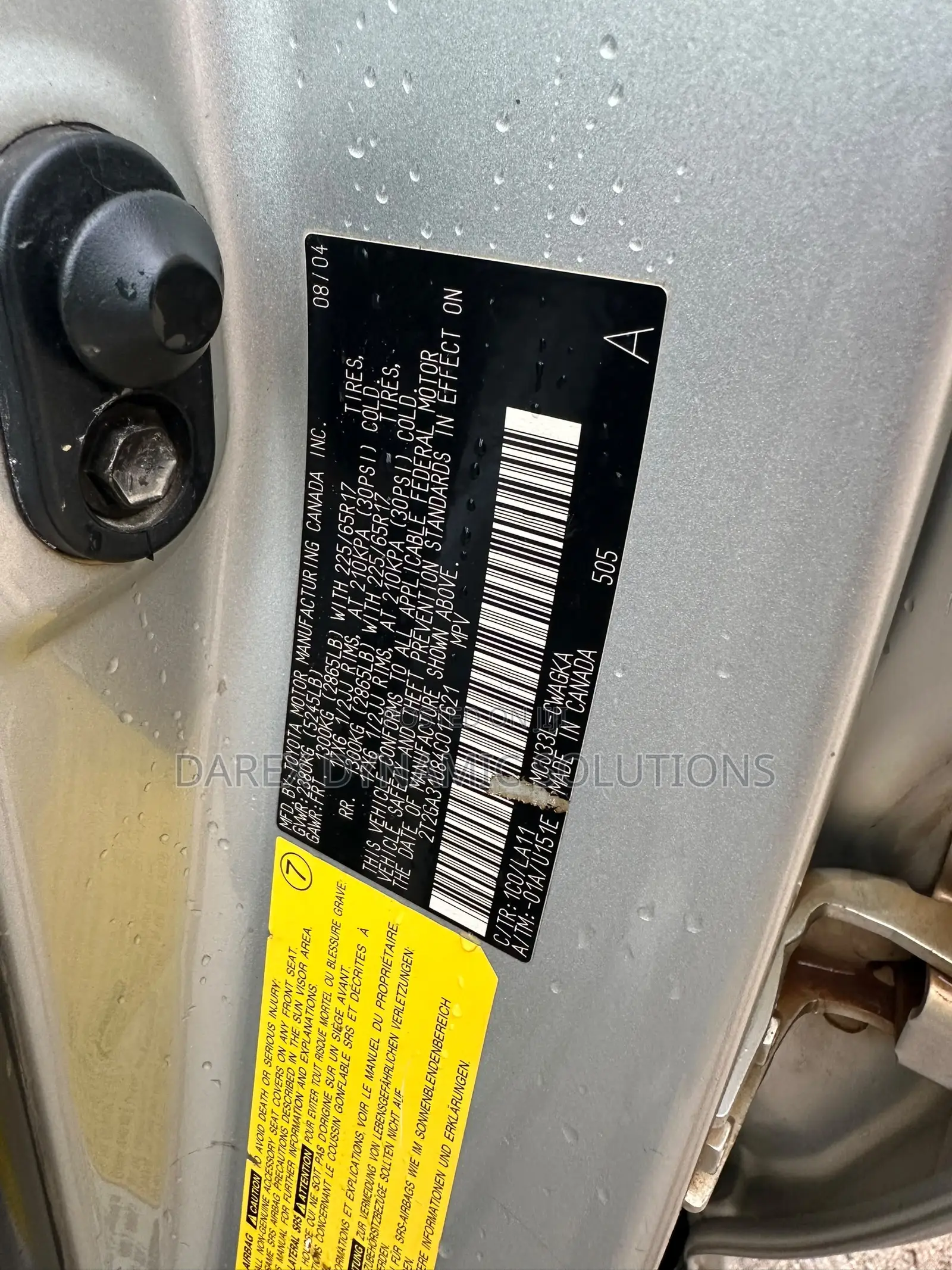 Lexus RX 330 2005 Silver