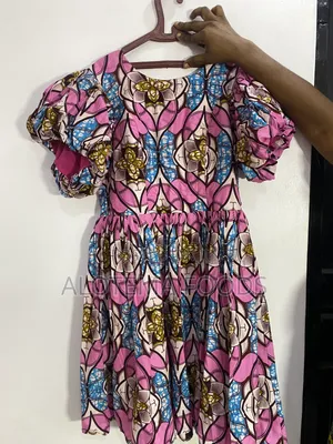 Ankara and Lace Gowns