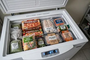 500litres Digital Display Inverter Chest Freezer