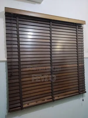 6 Units of Wooden Window Blinds