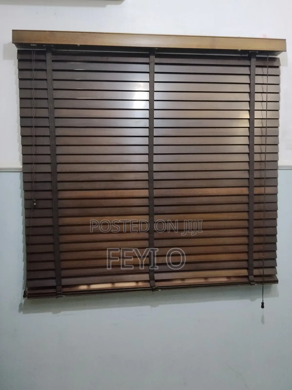 6 Units of Wooden Window Blinds