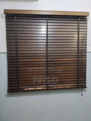 6 Units of Wooden Window Blinds
