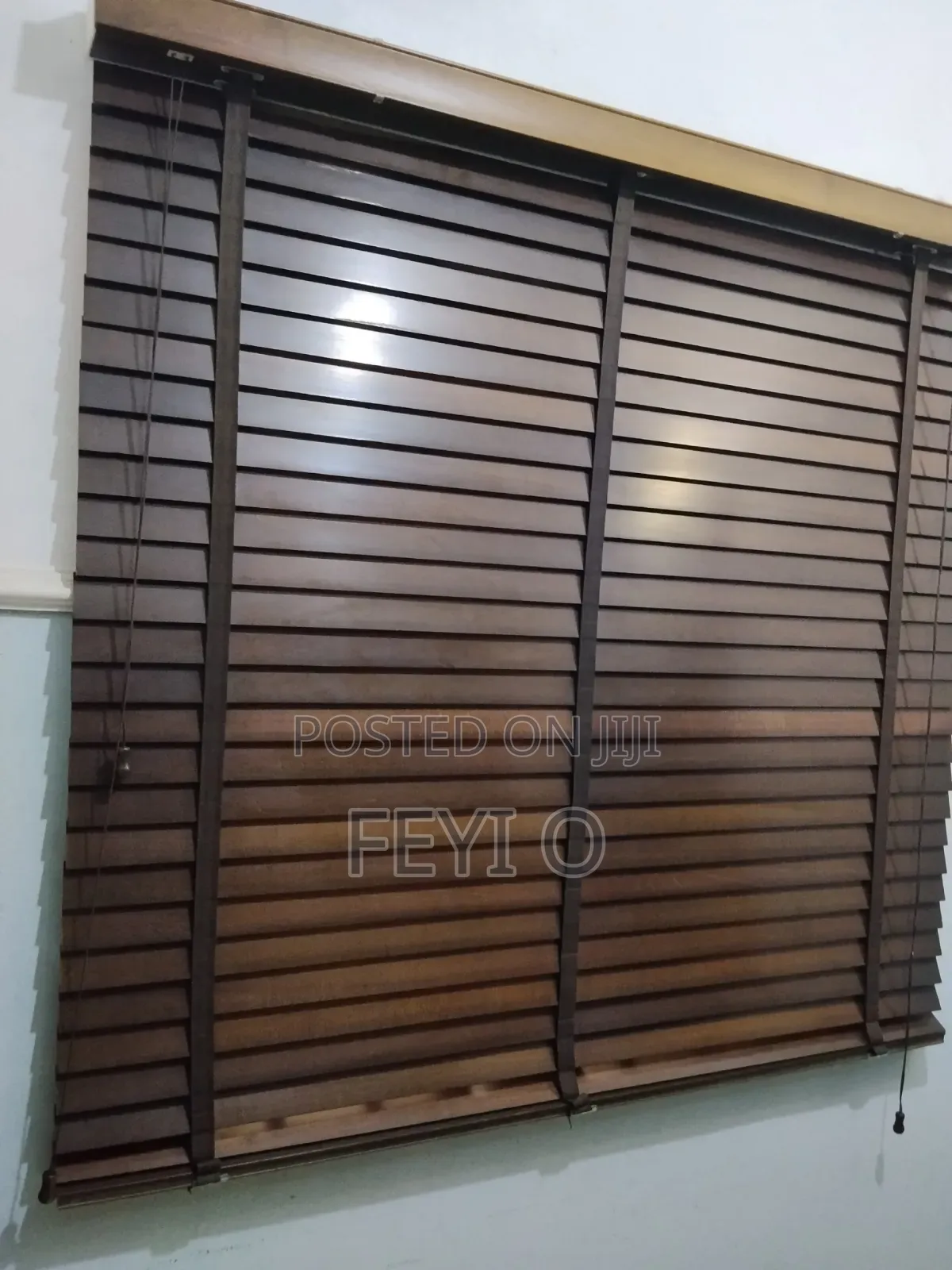 6 Units of Wooden Window Blinds
