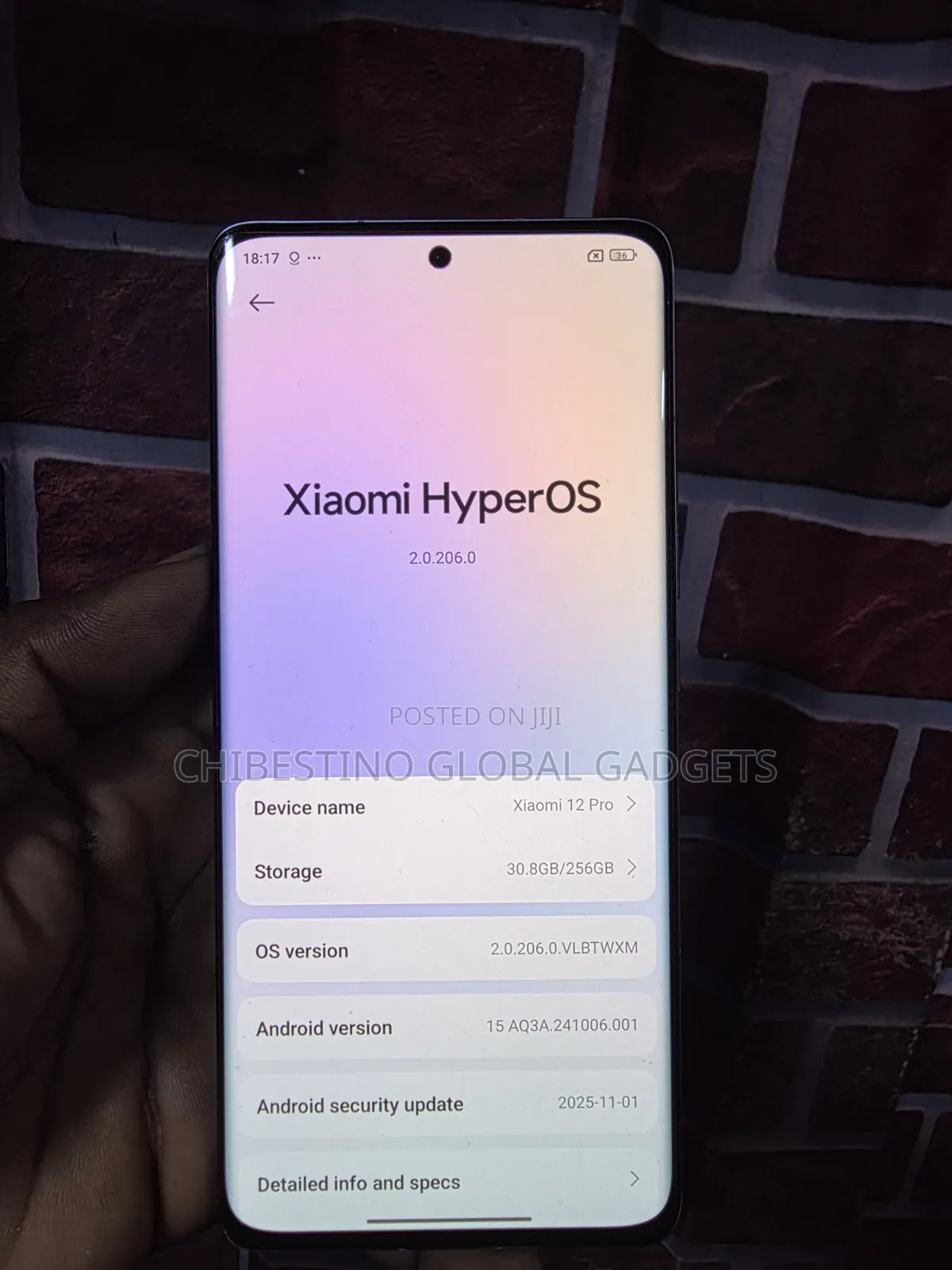 Xiaomi 12 Pro 256 GB Blue