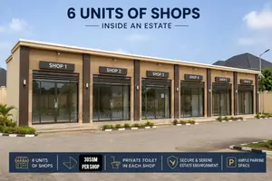 6 Units of Shops for Sale – Mahs Home Estate, Lugbe