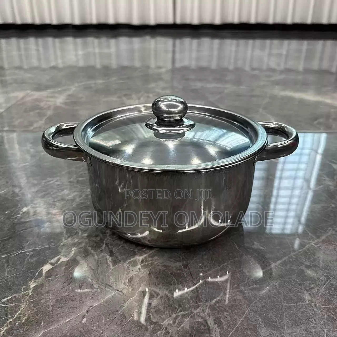 8pcs Set of Stainless Steel Pot