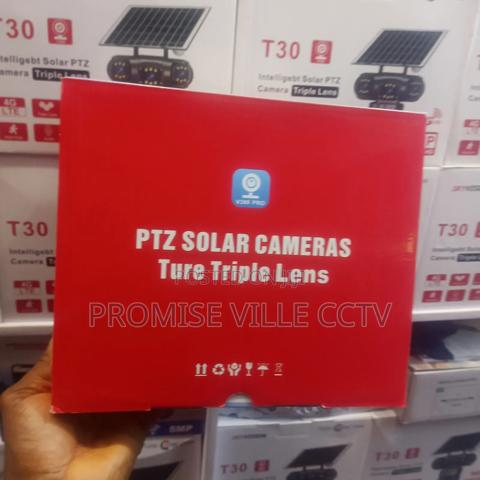 Reliable 3 Lens Solar Camera