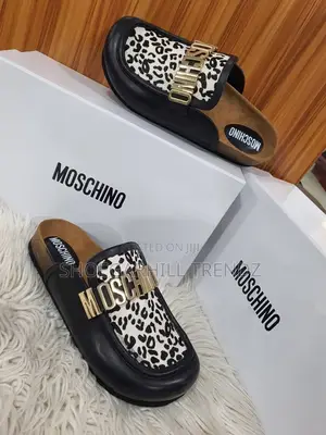 Moschino Premium Leather Mules