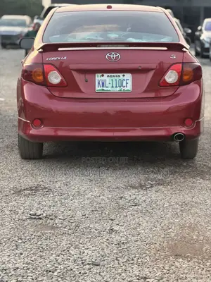 Toyota Corolla 2009 Red