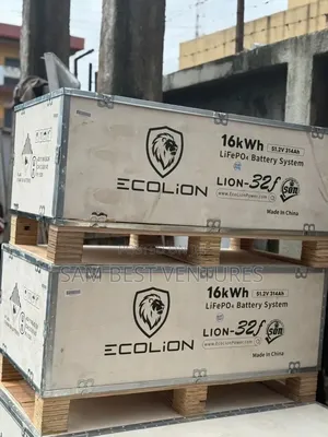 16kwh 48v Ecolion Solar Lithium Batteries