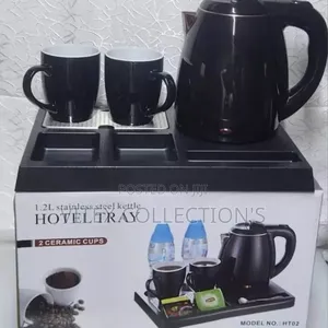 Hotel Tray With Two Cups