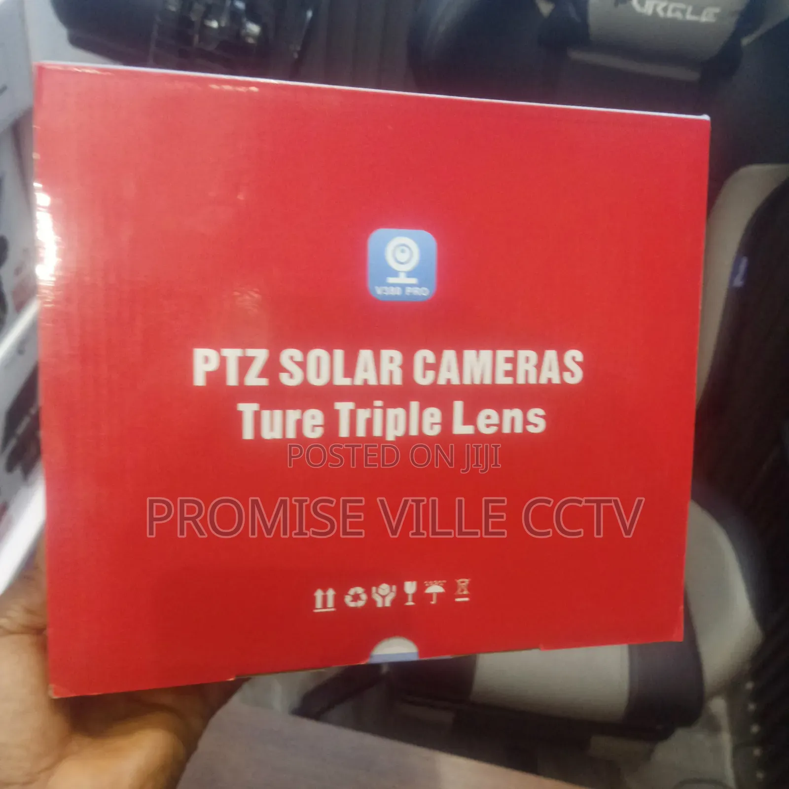 Durable Solar 3ple Lens Camera