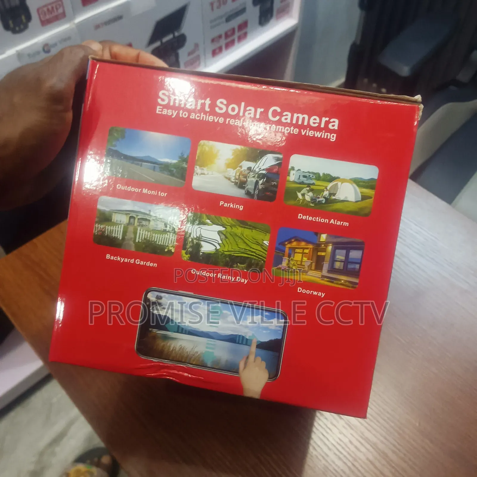 Durable Solar 3ple Lens Camera