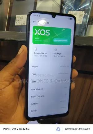 New Infinix Hot 60i 128 GB Black