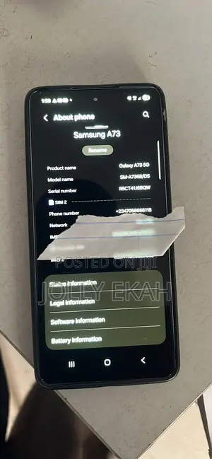 Samsung Galaxy A73 5G 128 GB Gray