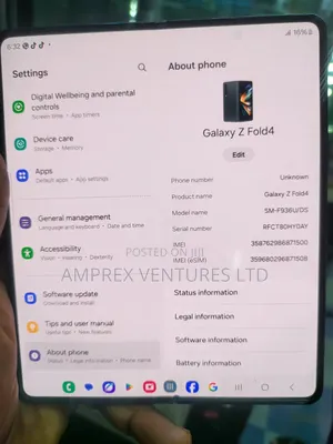 Samsung Galaxy Z Fold4 512 GB Blue