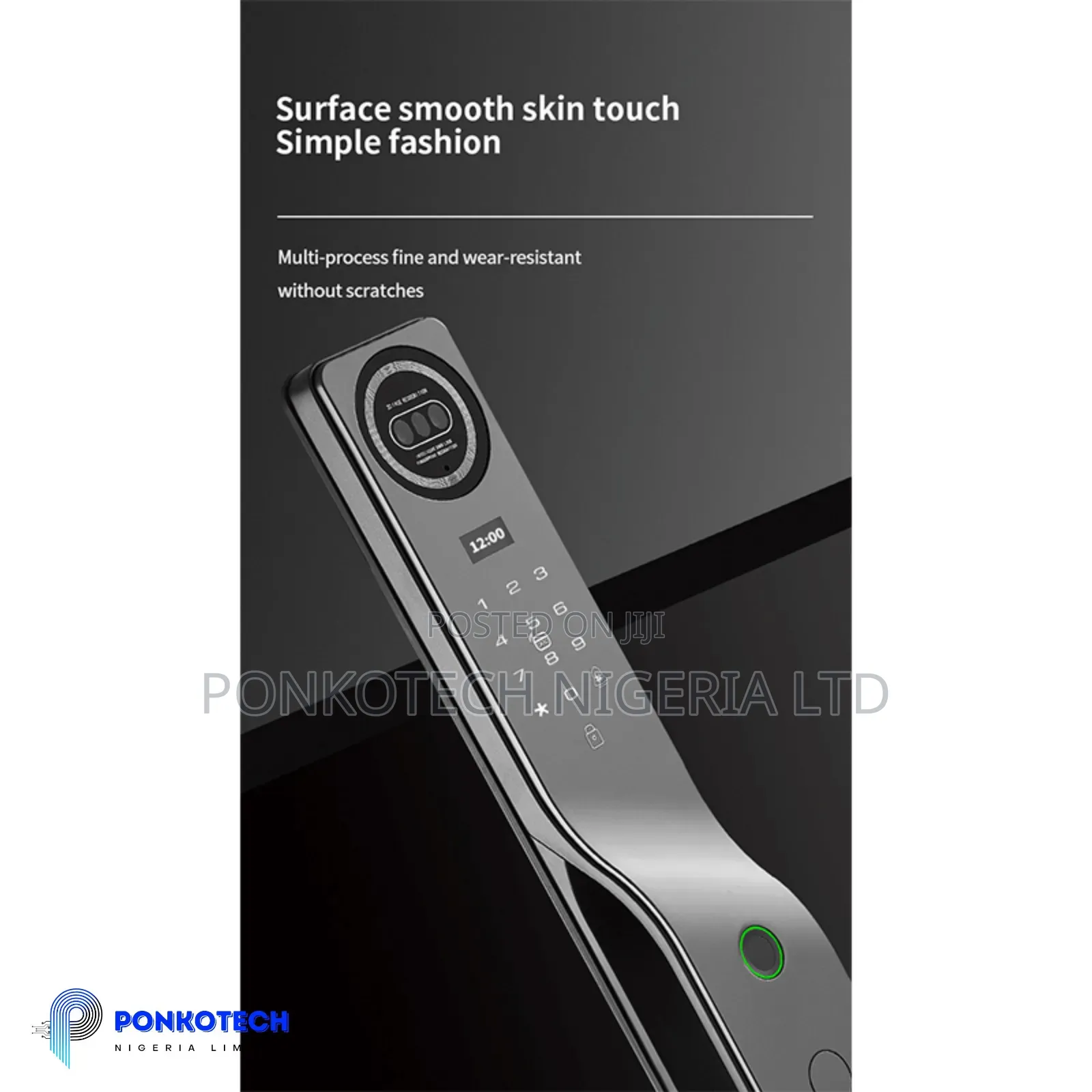 Facial Recognition Smart Door Lock Installation Abuja