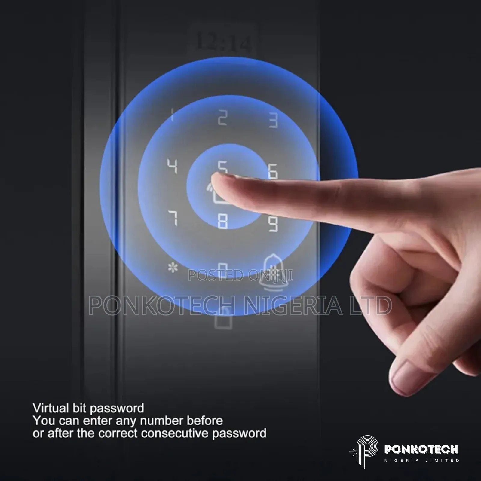 Facial Recognition Smart Door Lock Installation Abuja