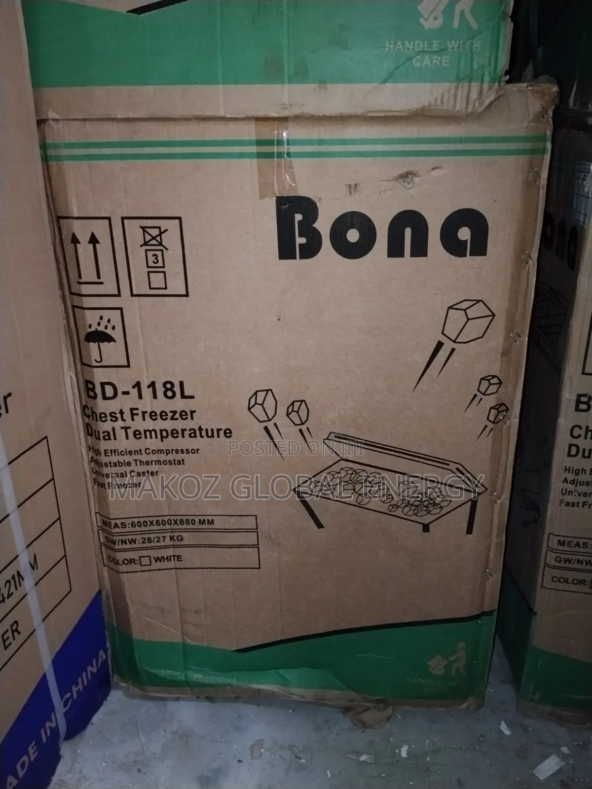Bona AC/DC Deep Freezer 118L