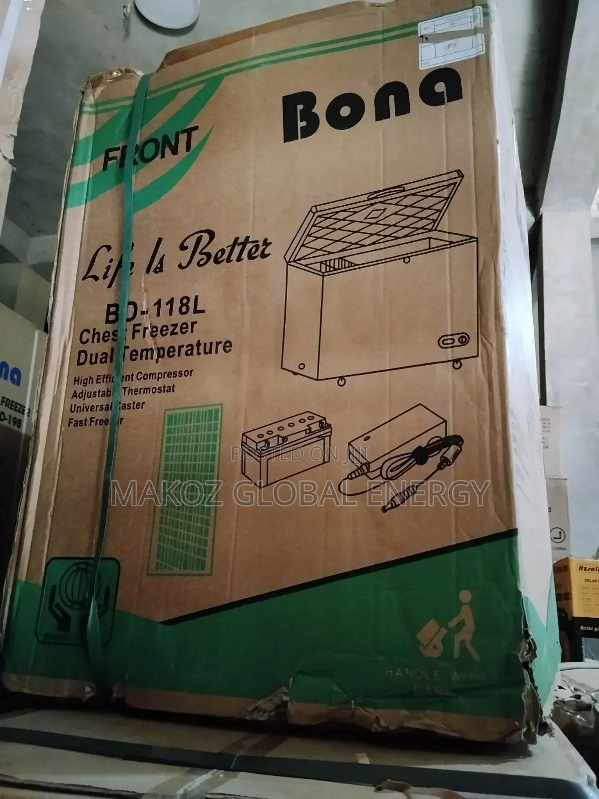 Bona AC/DC Deep Freezer 118L