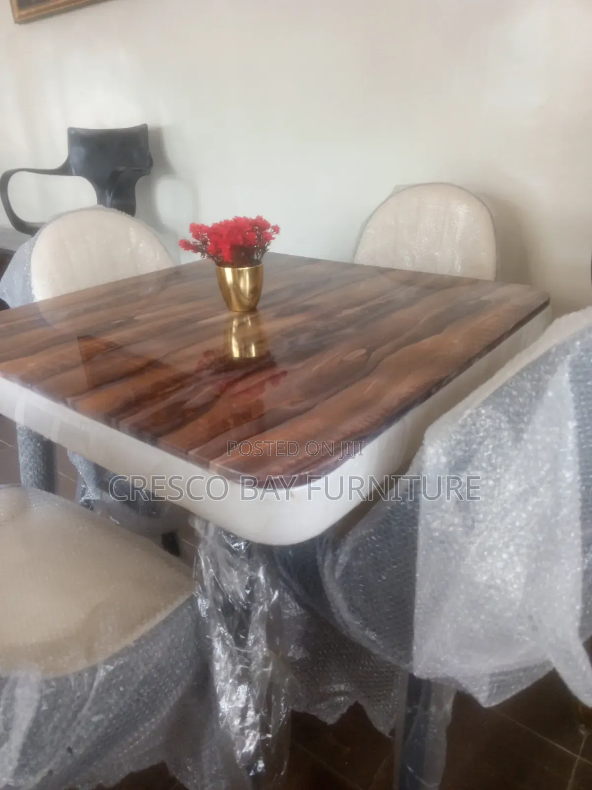 Imported Marble Top 4 Sitter Dining Table